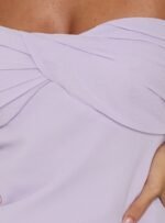 Ilana Strapless Mini Dress Lilac - Image 6