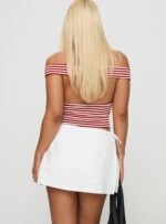 Gigi Wrap Skort White - Image 5