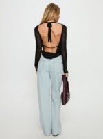 Penny Mid Rise Straight Leg Jeans Light Denim - Image 5
