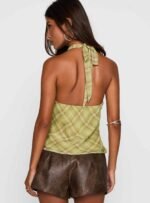 Amalthea Top Green Check - Image 5
