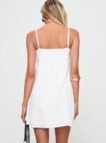 Lunya Mini Dress White - Image 5