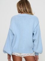 Edern Cardigan Blue - Image 5