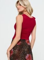 Rendezvous Top Crimson - Image 7
