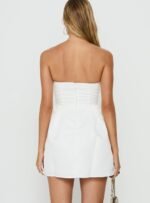 Spader Corset Mini Dress White - Image 5