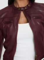 Anfield Jacket Burgundy - Image 6