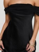 Adoration Mini Dress Black - Image 6