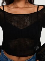 Cafe Pari Sweater Black - Image 6