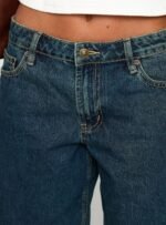 Cult Classic Longline Denim Shorts Vintage Wash - Image 6