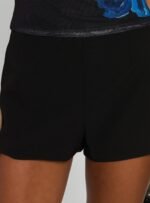 Film Noir Tailored Shorts Black - Image 6