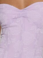 Love From Portofino Corset Maxi Dress Lilac - Image 6