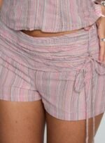 Electric Night Shorts Pink Stripe - Image 3