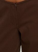 Hereos Mid Rise Baggy Leg Jeans Washed Chocolate - Image 6