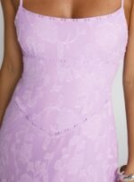 South Of France Maxi Dress Lilac - Image 6