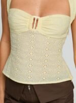 Isabetta Halter Top Lemon - Image 6