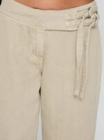 Boxie Mid Rise Wide Leg Jeans Washed Green - Image 6