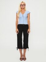 Indulgence Corset Top Blue Stripe - Image 7