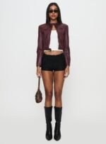 Anfield Jacket Burgundy - Image 7
