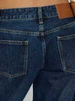 Serenitia Mid Rise Relaxed Jeans Dark Blue Wash - Image 7