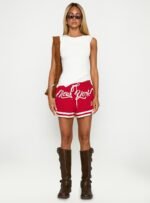 Ny Trackstar Shorts Red - Image 7