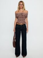 Tidal Wave Low Rise Straight Leg Jeans Raw Denim - Image 7