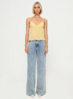 Zami Pleat Top Lemon - Image 7