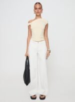 Lando Low Rise Straight Leg Jeans White - Image 7