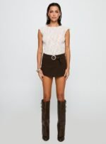 Rookie Belted Skort Brown - Image 7