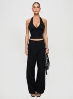 Whimsy Halter Top Black - Image 7