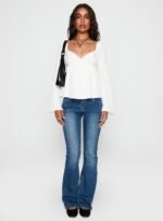 Khalea Long Sleeve Top White - Image 7