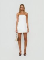 Spader Corset Mini Dress White - Image 7