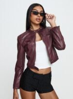 Anfield Jacket Burgundy - Image 8