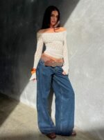 Mochapella Off The Shoulder Top White - Image 10