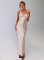 Northern Star Maxi Dress Champagne - Image 9