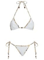 Beasley Tie Side Bikini Bottoms White / Animal Multi - Image 5