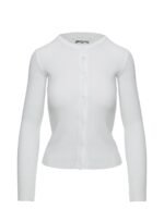 Lauraine Cardigan White - Image 6