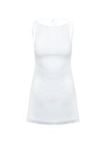 Lukea Sleeveless Mini Dress White - Image 8