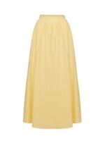 Valerio Maxi Skirt Yellow - Image 5
